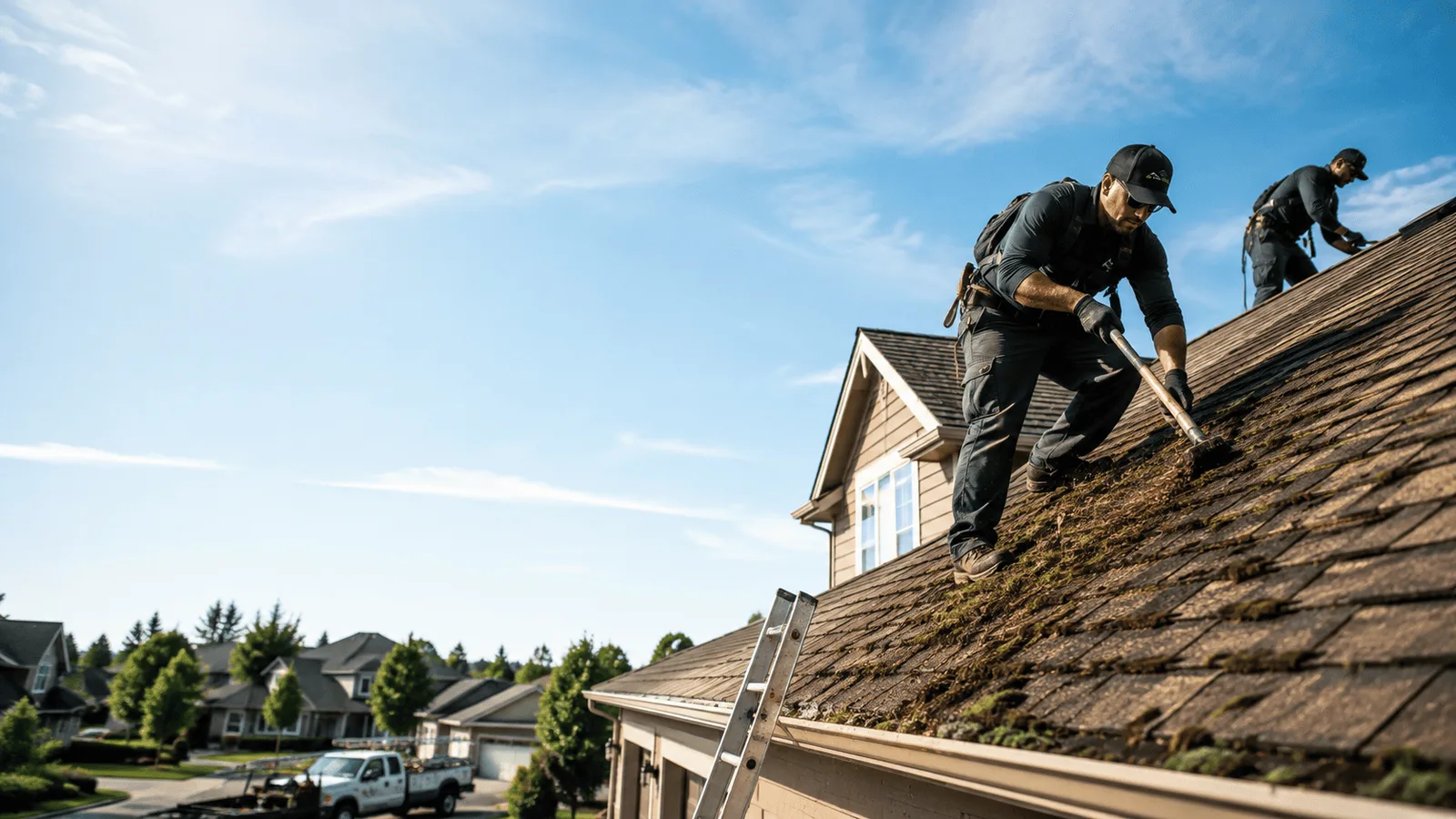 Roof Moss Removal in Antioch, TN near me